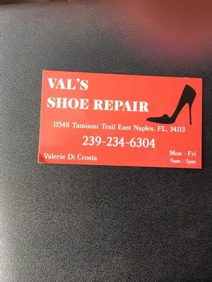 val's shoe repair naples fl.